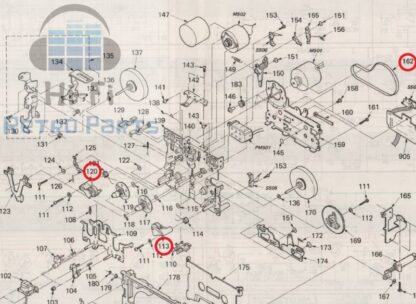 SONY FH-215R (TC-215R) repair kit - Image 3