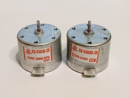 EG-530AD-2B DC 12V 2400RPM CCW Capstan Audio Motor - Image 2