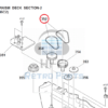SONY CDP-CX57 belt for CD tray - 2sets - Image 3
