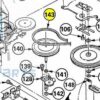 SONY 3-325-387-01 square belt for walkman - 2 sets - Image 2