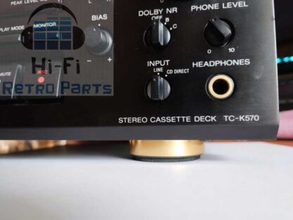GOLD audio feet - diameter 40 milimeters - 2 pcs