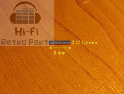 Pinch roller axis Ø 1,5 x 9 milimeters - 2 pcs - Image 2