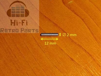 Pinch roller axis Ø 2 x 12 milimeters - 2 pcs - Image 2